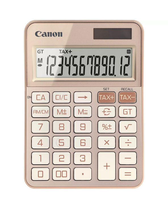 Canon KS-125KB calculatrice Bureau Calculatrice basique Or rose