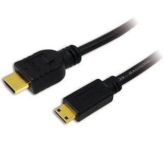 LogiLink CH0021 câble HDMI 1 m HDMI Type A (Standard) HDMI Type C (Mini) Noir