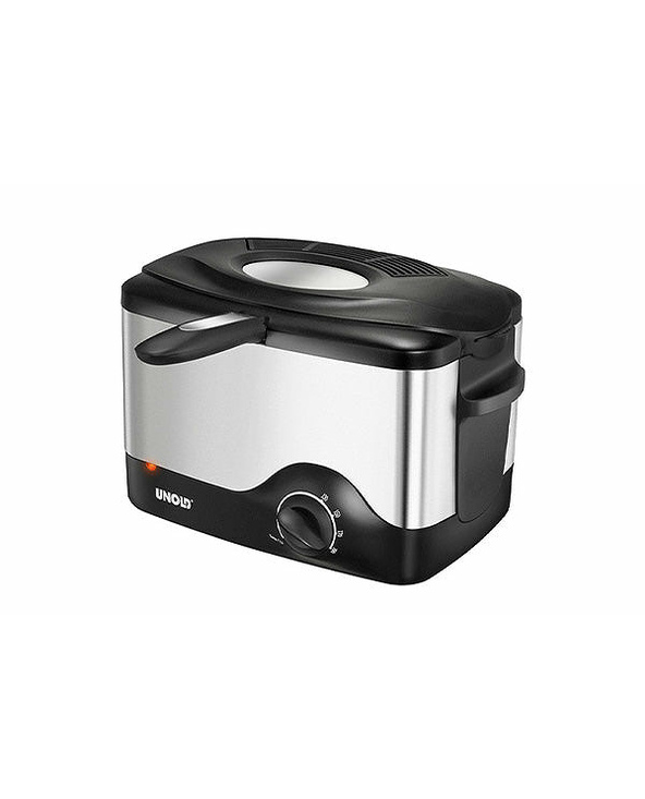 Unold 58615 friteuse Unique Autonome 1200 W Noir, Acier inoxydable Unold 58615 friteuse Unique Autonome 1200 W Noir, Acier inoxydable