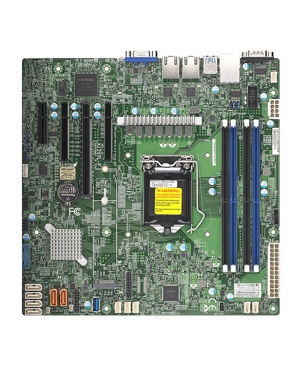 Supermicro MBD-X12STL-F-O carte mère Intel C252 LGA 1200 (Socket H5) micro ATX