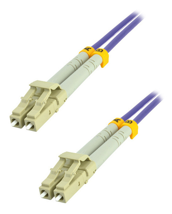 MCL FJOM4Z/LCLC câble InfiniBand et à fibres optiques 2 m LC LC/LC Violet