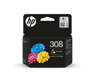HP 308 Cartouche d’encre authentique Trois couleurs