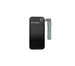 Verbatim Pocket SSD 1 To USB Type-C 3.2 Gen 2 (3.1 Gen 2) Noir, Gris