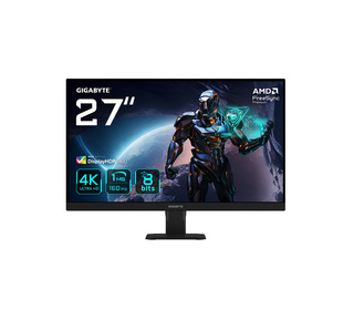 GIGABYTE GS27U 27” MONITEUR DE JEU UHD - 3840 X 2160 (UHD), 160HZ, 1MS, 350 CD/M², DISPLAY HDR400, HDMI 2.1, DISPLAYPORT 1.4 27"