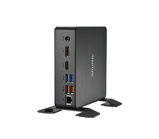 Shuttle XPC Nano PC NC40U3, Intel Core i3-1215U, 1x HDMI, 1x DP,1xUSB-C/DP, 6x USB3.2, 1x 2.5" bay, 2x M.2, 1x LAN, RAID, foncti