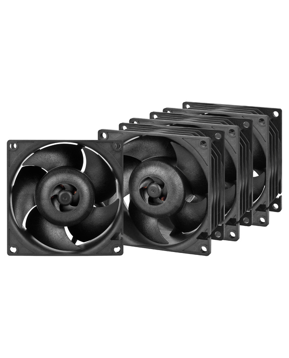 ARCTIC S8038-10K Processeur Ventilateur 8 cm Noir 4 pièce(s)