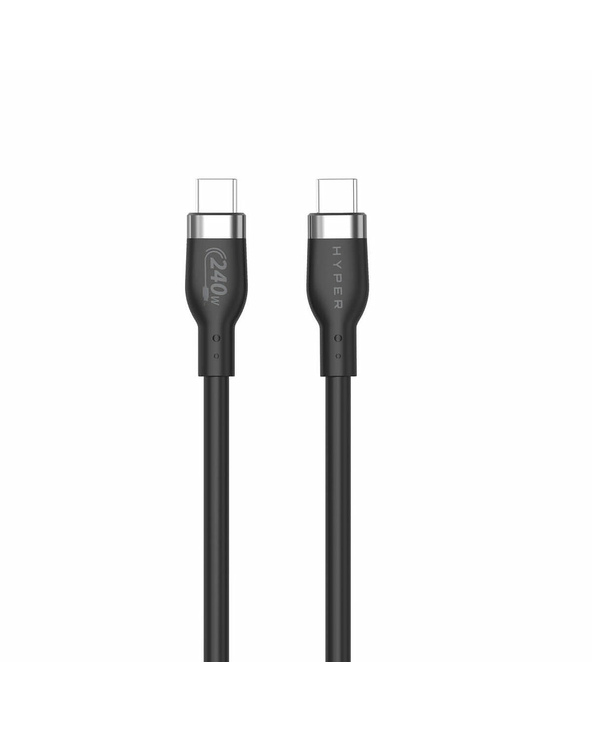 HYPER HJ4002BKGL câble USB USB 2.0 2 m USB C Noir