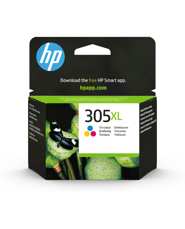 HP Cartouche d’encre trois couleurs 305XL grande capacité authentique