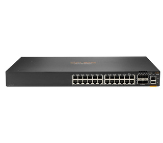 HPE Aruba Networking Aruba CX 6200F 24G Class-4 PoE 4SFP+ 370W Géré L3 Gigabit Ethernet (10/100/1000) Connexion Ethernet, suppor