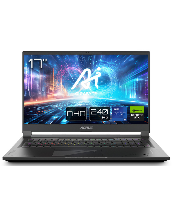 GIGABYTE AORUS 17X AZG 2024 - 17,3 POUCES, 240HZ QHD, INTEL CORE I9-14900HX, NVIDIA GEFORCE RTX 4090 GPU, 32GB DDR5 5600MHZ, 2X 