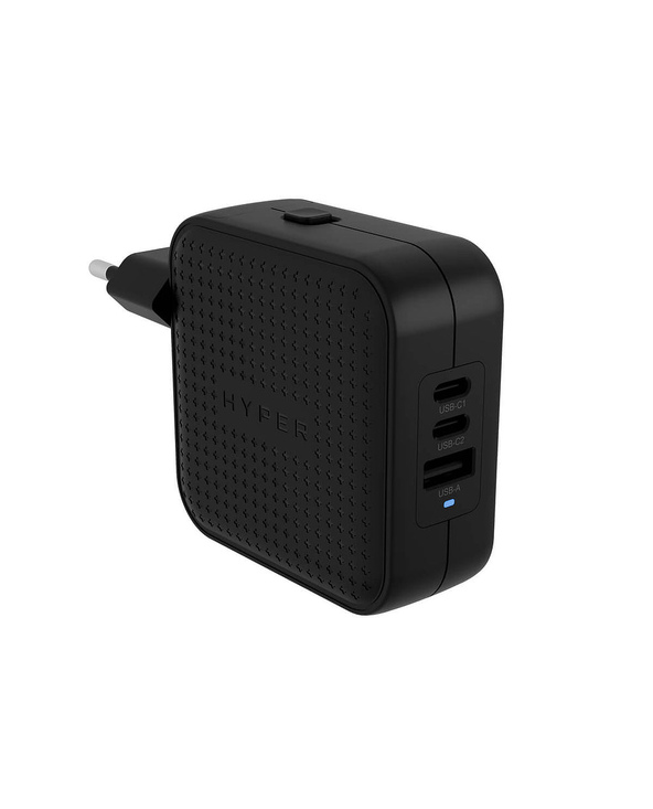 HYPER HJ1003BKWWGL chargeur d'appareils mobiles Ordinateur portable, Smartphone, Tablette Noir Secteur Charge rapide Intérieure