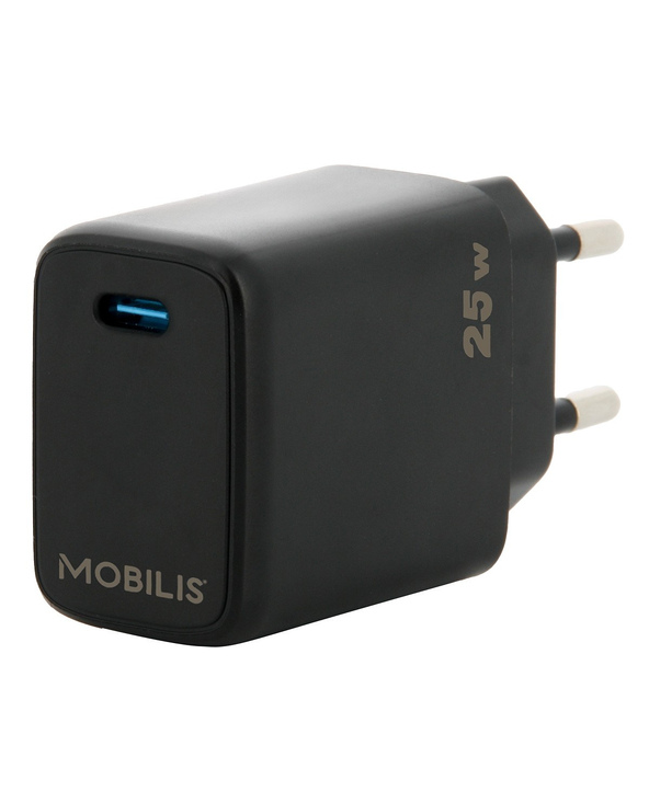 Mobilis 001380 chargeur d'appareils mobiles Universel Noir Secteur Charge rapide Intérieure
