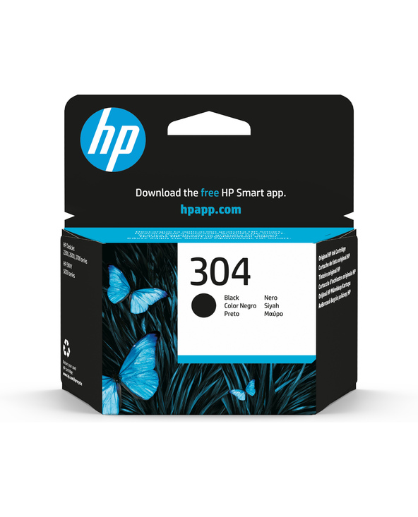 HP 304 Cartouche d’encre noire authentique