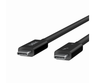 Belkin INZ003BT1MBK Câble Thunderbolt 1 m 40 Gbit/s Noir