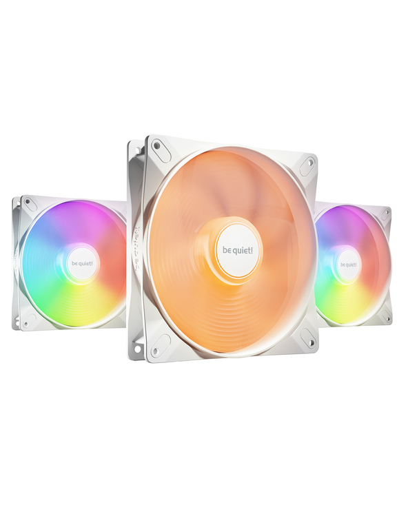 be quiet! LIGHT WINGS LX 140mm PWM 3-Pack White Boitier PC Ventilateur 14 cm Blanc 3 pièce(s)