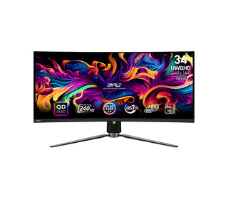 MSI MPG 341CQPX QD-OLED 34" QDOLED UltraWide Quad HD Noir