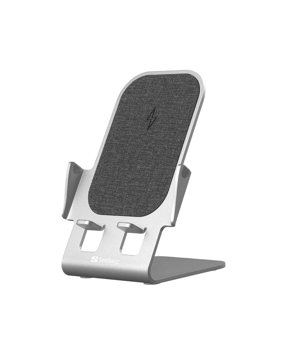 Sandberg 441-51 chargeur d'appareils mobiles Smartphone Gris USB Recharge sans fil Charge rapide Intérieure