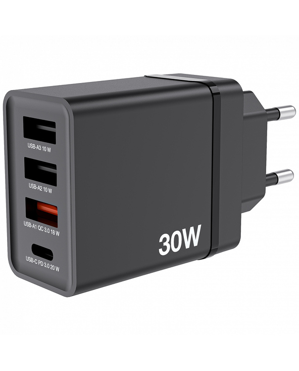 Verbatim 49700 chargeur d'appareils mobiles Universel Noir Secteur Charge rapide Intérieure
