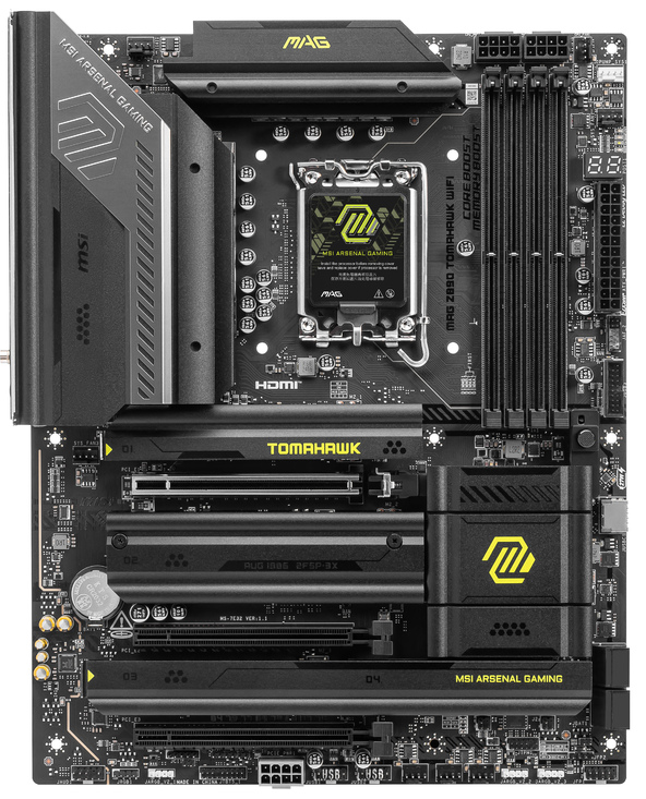 MSI MAG Z890 TOMAHAWK WIFI carte mère Intel Z890 LGA 1851 (Socket V1) ATX