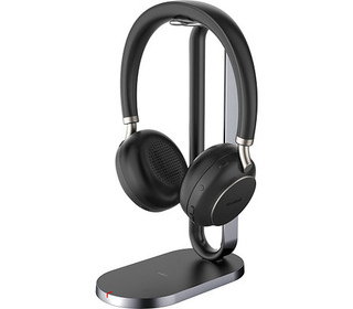 Yealink BH76 Casque Sans fil Arceau Appels/Musique USB Type-A Bluetooth Socle de chargement Noir