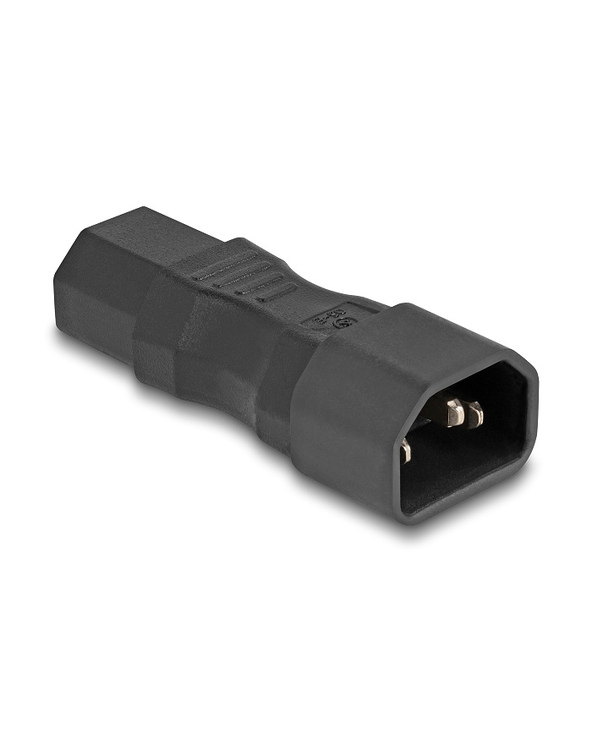 DeLOCK Adaptateur d‘alimentation IEC 60320 - C14 à C13, mâle / femelle, 10 A, droit