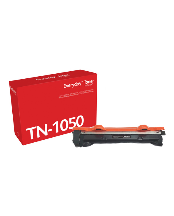 Everyday Toner Noir  de Xerox compatible avec Brother TN1050, Capacité standard