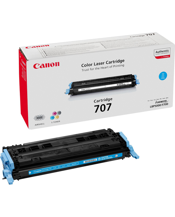 Canon 707 Cartouche de toner 1 pièce(s) Original Cyan