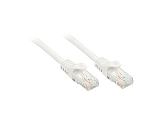 Lindy Rj45/Rj45 Cat6 10m câble de réseau Blanc U/UTP (UTP)