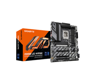 GIGABYTE Carte mère Z890 UD WIFI6E - Prend en charge les processeurs Intel Core Ultra (Série 2), VRM à 12+1+2 phases, jusqu'à 88