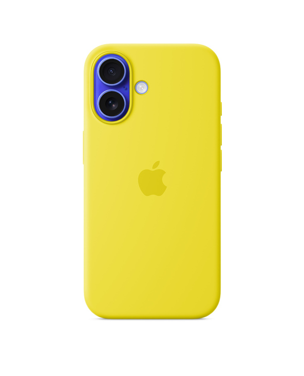 Apple Coque en silicone avec MagSafe pour iPhone 16 - Carambole