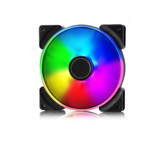Fractal Design Prisma AL-14 /PWM Boitier PC Ventilateur 14 cm Noir, Blanc