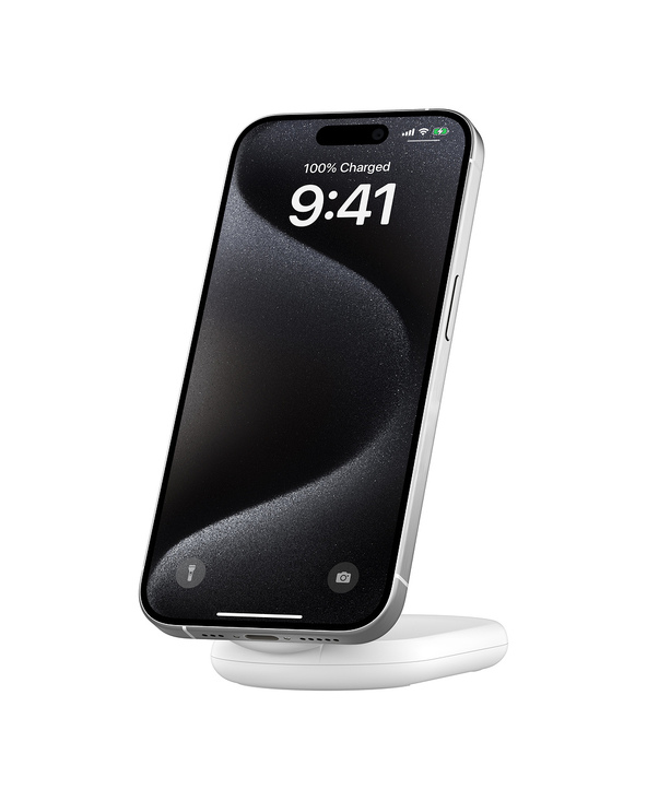 Belkin BoostCharge Écouteurs, Smartphone Blanc USB Recharge sans fil Charge rapide Intérieure