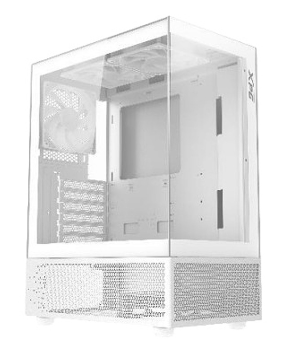 XPG Invader X Mini Midi Tower Blanc