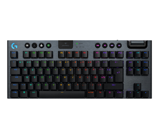 Logitech G G915 X LIGHTSPEED clavier Jouer USB + RF Wireless + Bluetooth AZERTY Français Noir