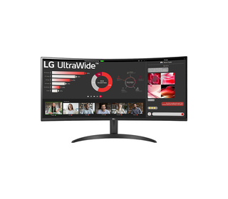 LG 34WR50QK-B 34" Wide Quad HD 5 ms Noir