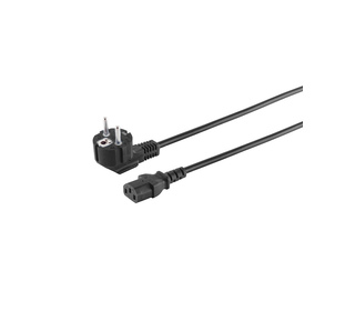 S/CONN 60006-3 câble électrique Noir 3 m Prise d'alimentation type F Coupleur C13