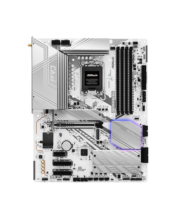 Asrock Z890 Pro RS WiFi White Intel Z890 LGA 1851 (Socket V1) ATX