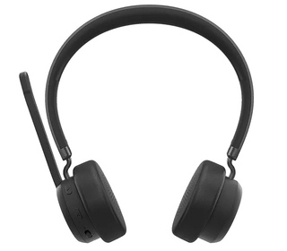 Lenovo 4XD1Q30302 écouteur/casque Sans fil Arceau Appels/Musique Bluetooth Noir