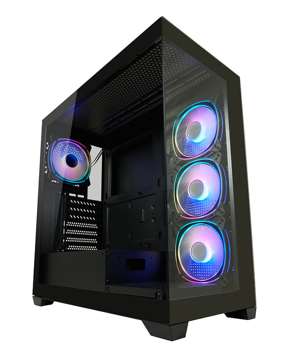 LC-Power LC-715B-ON unité centrale Midi Tower Noir