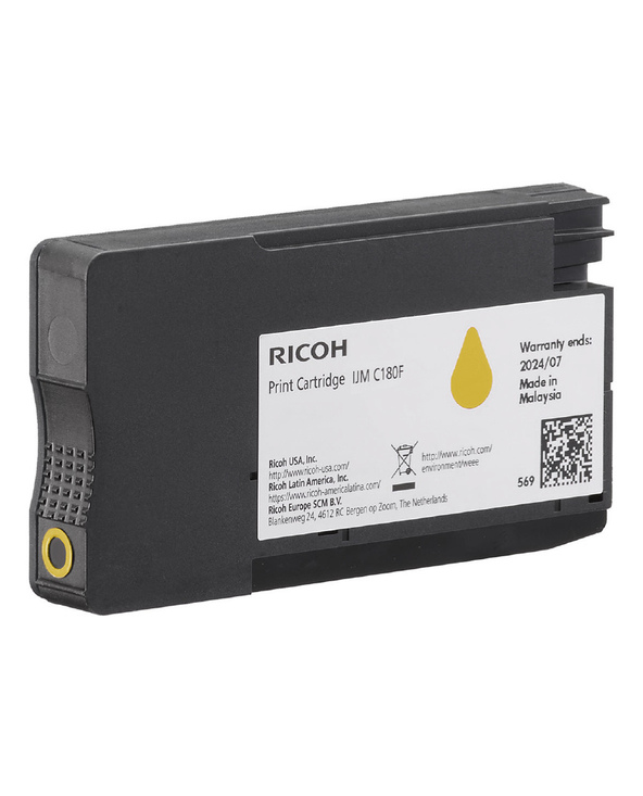 Ricoh 408520 Cartouche de toner 1 pièce(s) Original Jaune