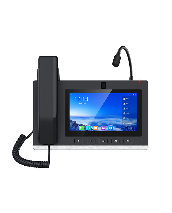 Fanvil A308I téléphone fixe Noir 20 lignes Wifi