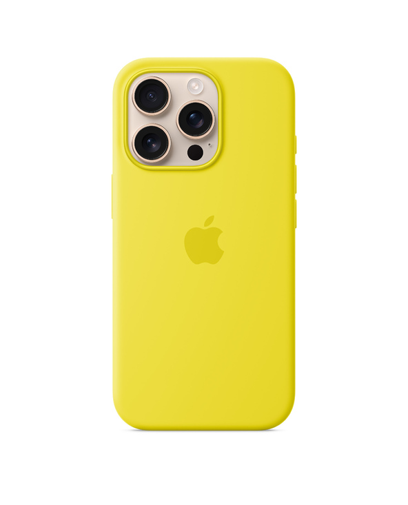 Apple Coque en silicone avec MagSafe pour iPhone 16 Pro - Carambole