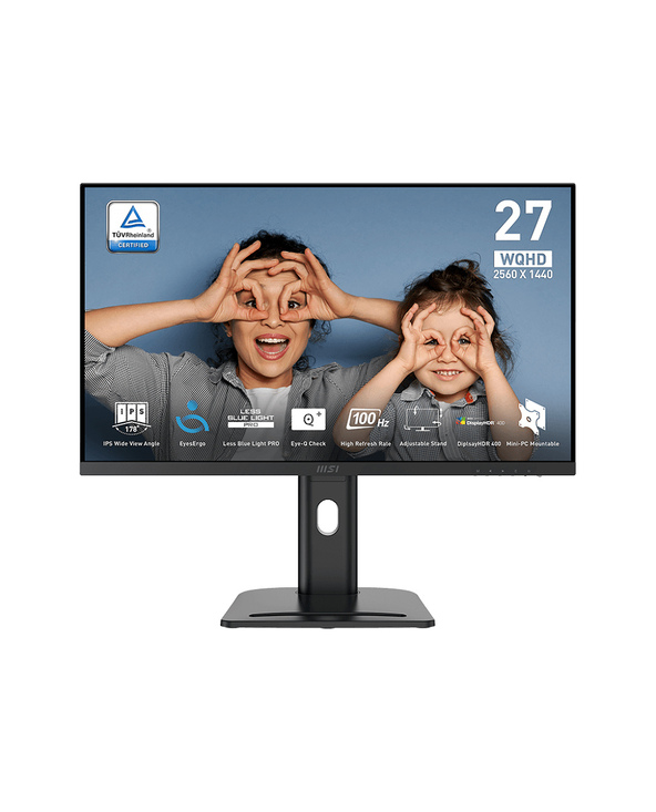 MSI PRO MP273QP E2 27" LED Wide Quad HD 1 ms Noir