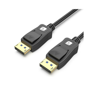 Techly ICOC-DSP-A21-010 câble DisplayPort 1 m Noir