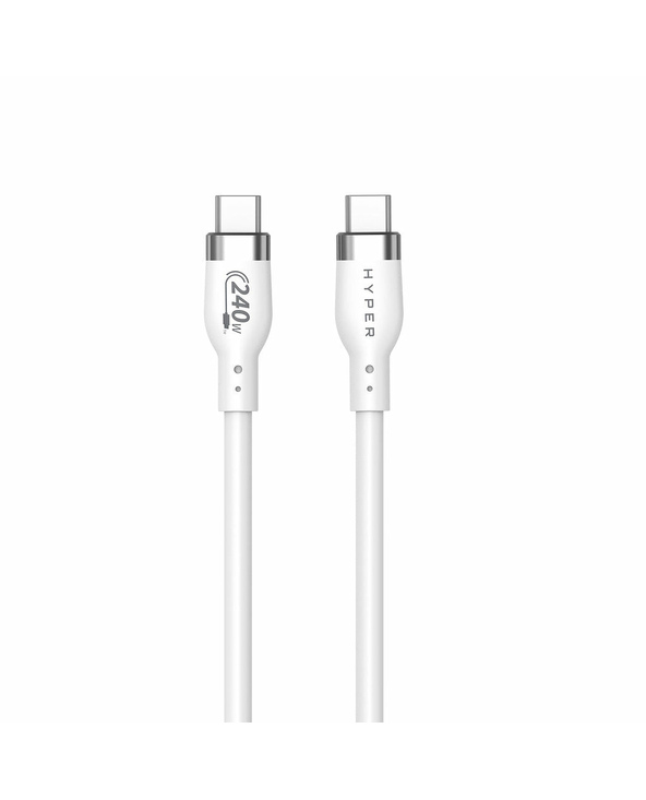 HYPER HJ4001WHGL câble USB USB 2.0 1 m USB C Blanc