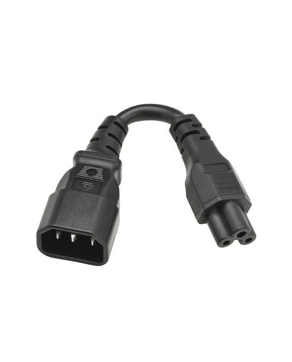 Eaton P014-P15M-EU câble électrique Noir 0,15 m IEC C14 IEC C5 Eaton P014-P15M-EU câble électrique Noir 0,15 m IEC C14 IEC C5