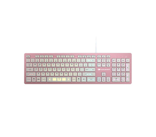 COUGAR Gaming Vantar AX clavier Jouer USB AZERTY Français Rose