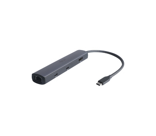 Eaton U442-DOCK40-6 hub & concentrateur USB Type-C Gris