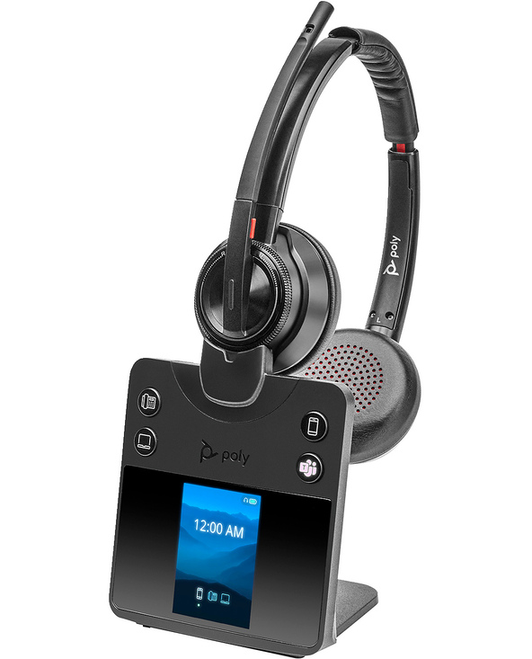 POLY Micro-casque Savi 8420 Office stéréo DECT 1 880-1 900 MHz certifié Microsoft Teams