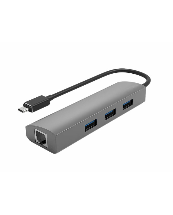 DLH DY-TU5077 station d'accueil Avec fil USB 3.2 Gen 1 (3.1 Gen 1) Type-C Gris